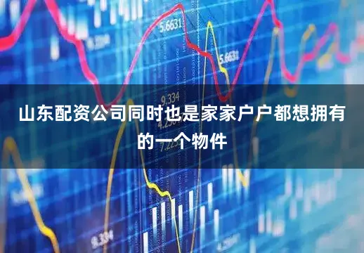 山东配资公司同时也是家家户户都想拥有的一个物件